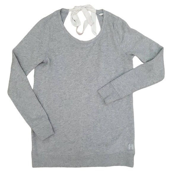Victoria's Secret Tops - ✨Victoria's Secret open back halter sweatshirt